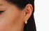 Divya दिव्या | Bergkristall | Hoop | 18K Vermeil Vergoldung